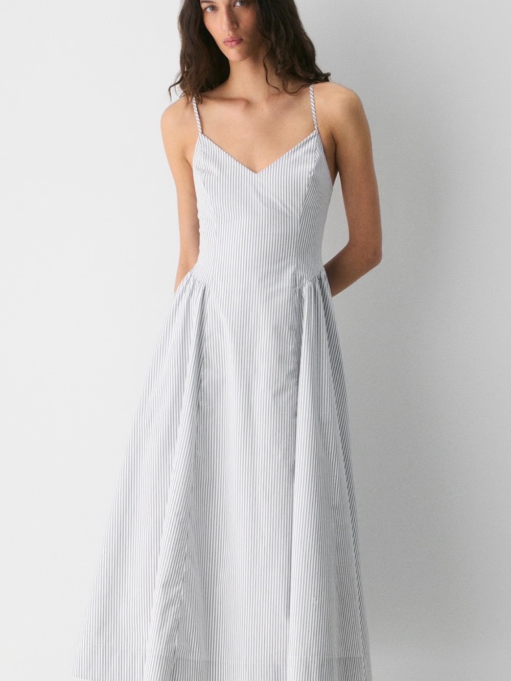 Aritzia Technique Poplin Cami Dress - Wilfred Size 0